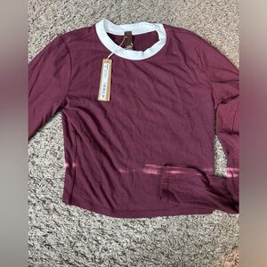 Skims Soft lounge long sleeve crop top